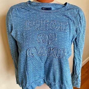 Gap Kids “Piece of Cake” shirt
